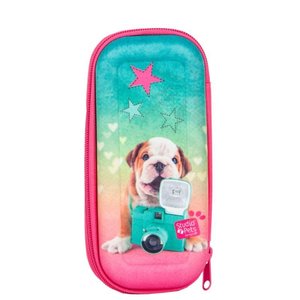 Školní pouzdro Pes s foťákem-3